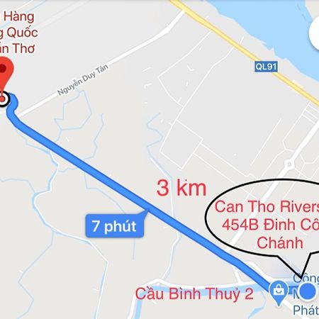 Can Tho Riverside Hostel Binh Thuy Dış mekan fotoğraf