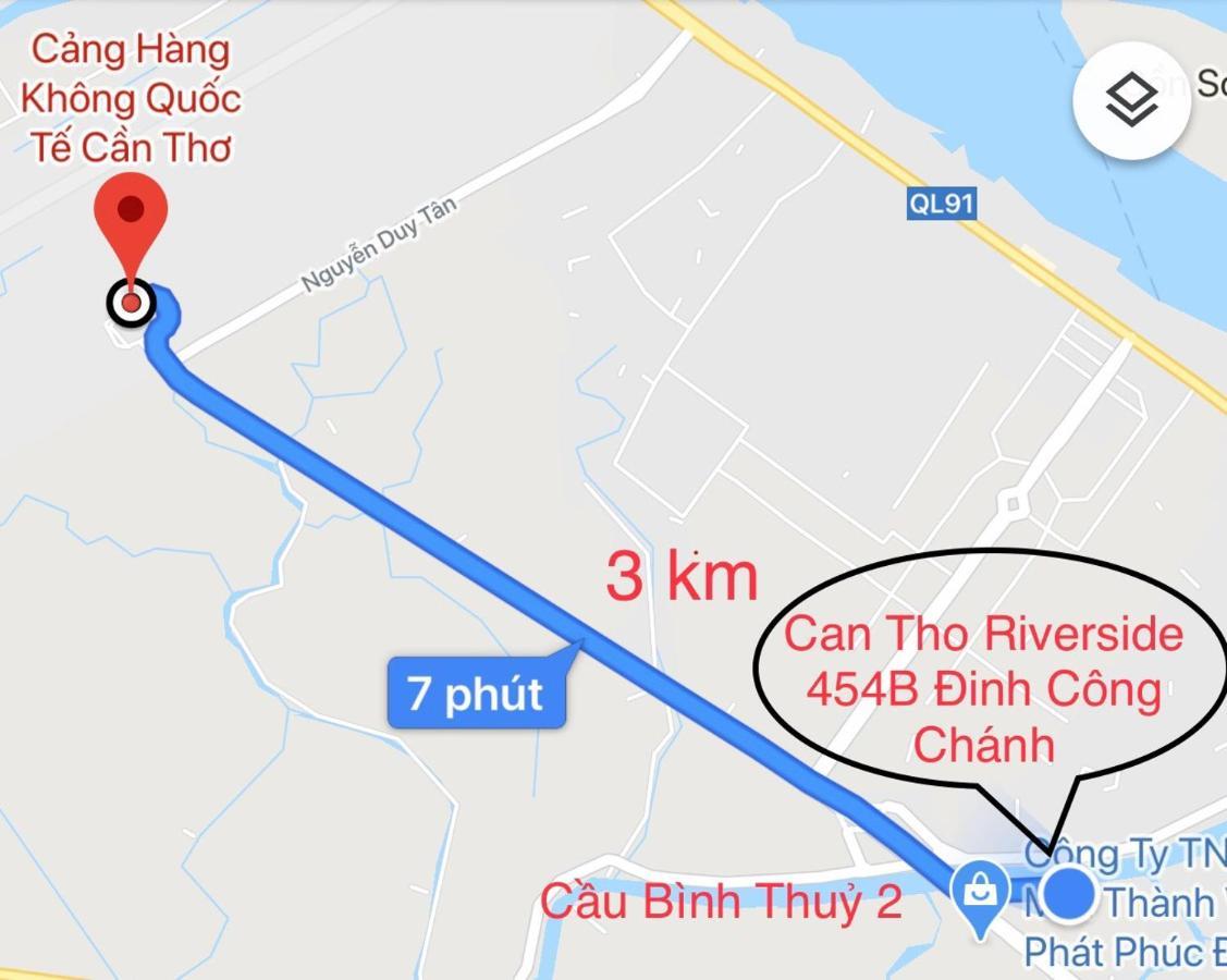 Can Tho Riverside Hostel Binh Thuy Dış mekan fotoğraf